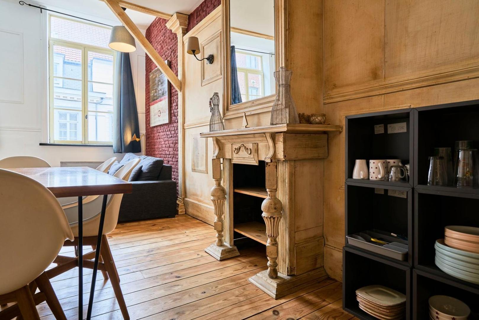 Old Lille Charming Duplex Apartment Esterno foto