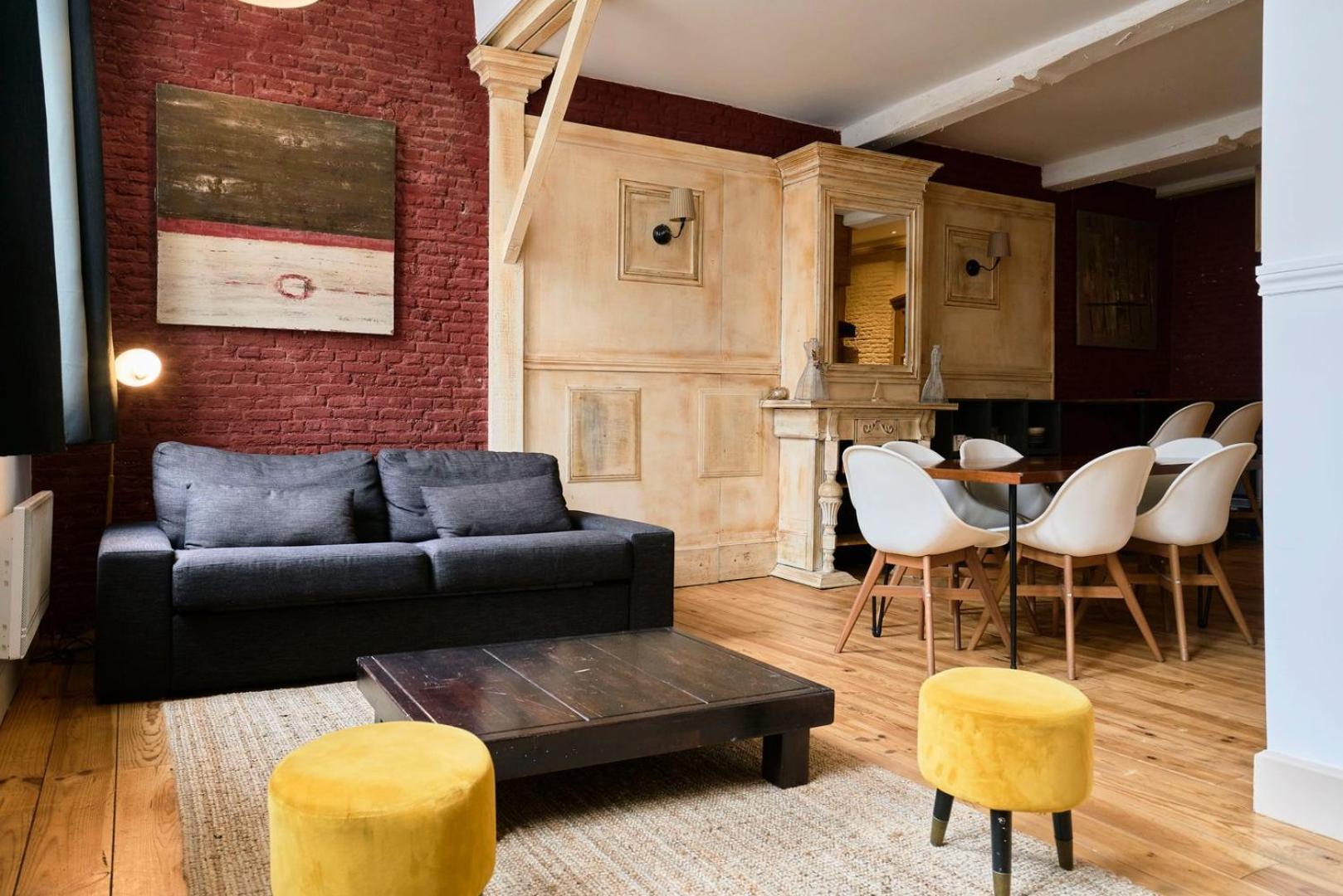 Old Lille Charming Duplex Apartment Esterno foto
